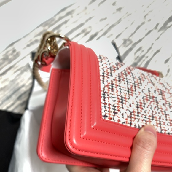 ❌SOLD❌Chanel limited edition pink tweed Le boy - Picture 8 of 9